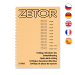Katalóg náhradných dielov pre Zetor 3321-7341