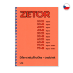 Dielensk prruka pre Zetor 3321-7341 CZ 1/98 - doplnok