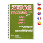 Katalg ndpro zetor proxim plus 8541-10541(model 2007-2008,3/08,zelen)