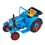 Traktor Eilbulldog HR7 - plechov na klek